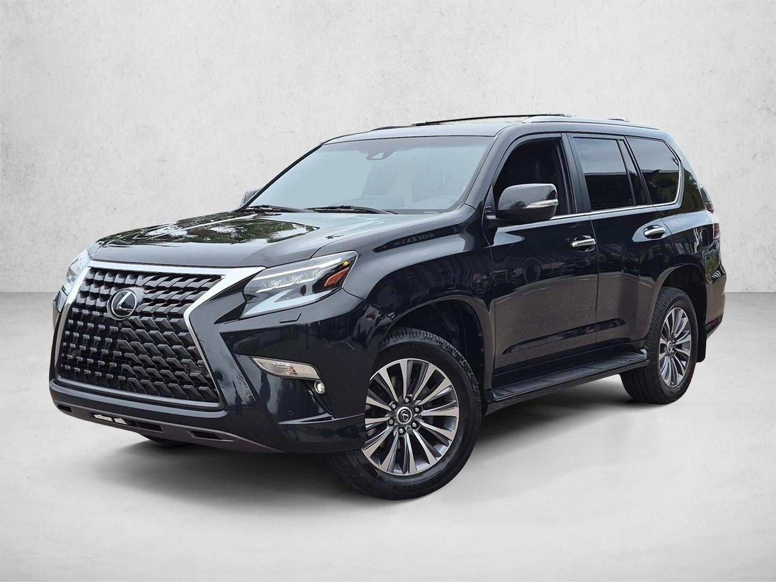 2023 Lexus GX 460 Luxury 4WD in Caviar — front three-quarter view